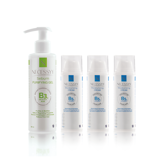 NECESSYY Sebum Cleanse & Moisturize Bundle