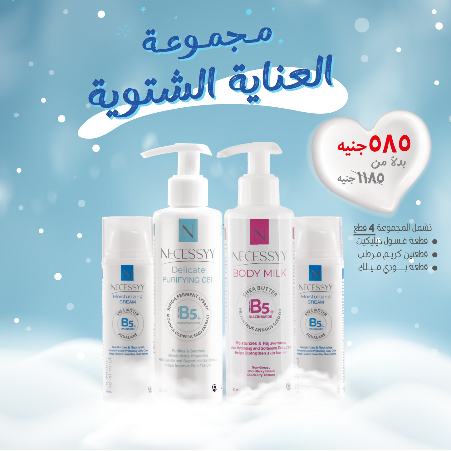 NECESSYY Winter Care Bundle